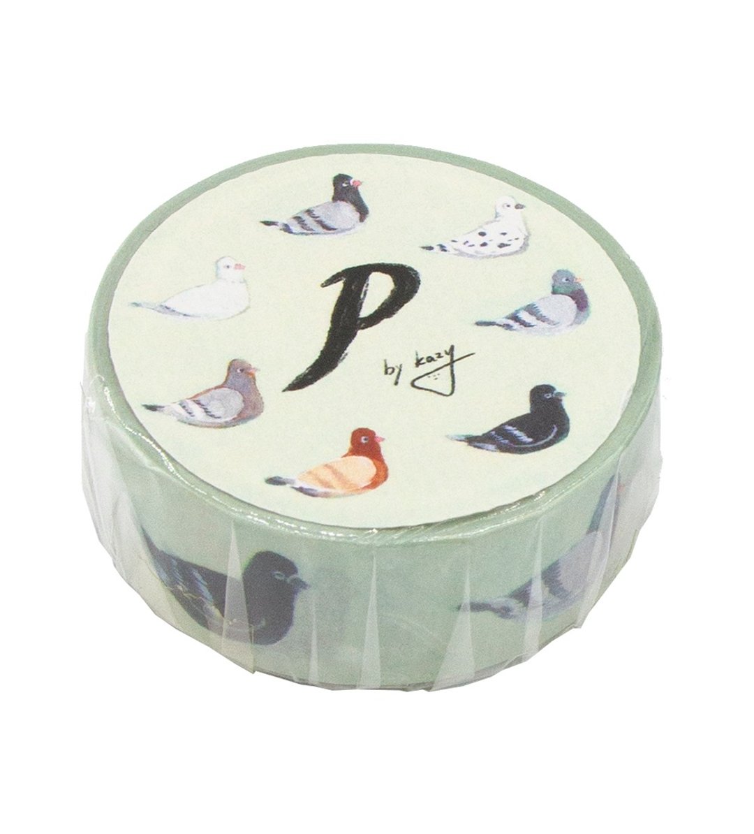 鸽子 纸胶带 | THE PIGEON TAPE - 纸胶带 - 纸 灰色