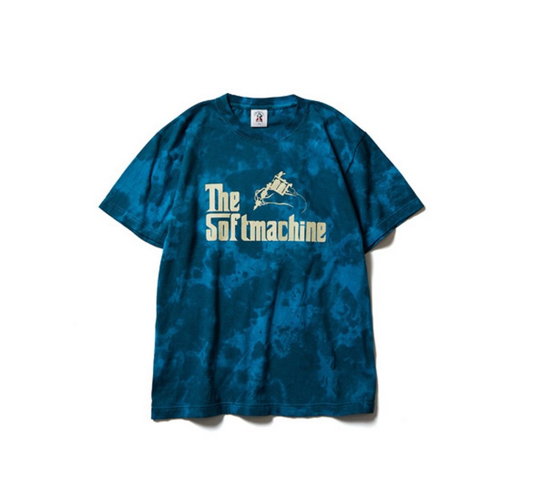 Softmachine God Tie Dye T-Shirt手工晕染短袖上衣 - 男装上衣/T 恤 - 棉 多色