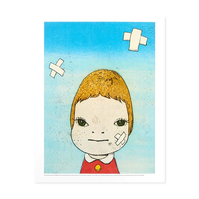 【原版】奈良美智 Green Eyes - 海报/装饰画/版画 - 纸 