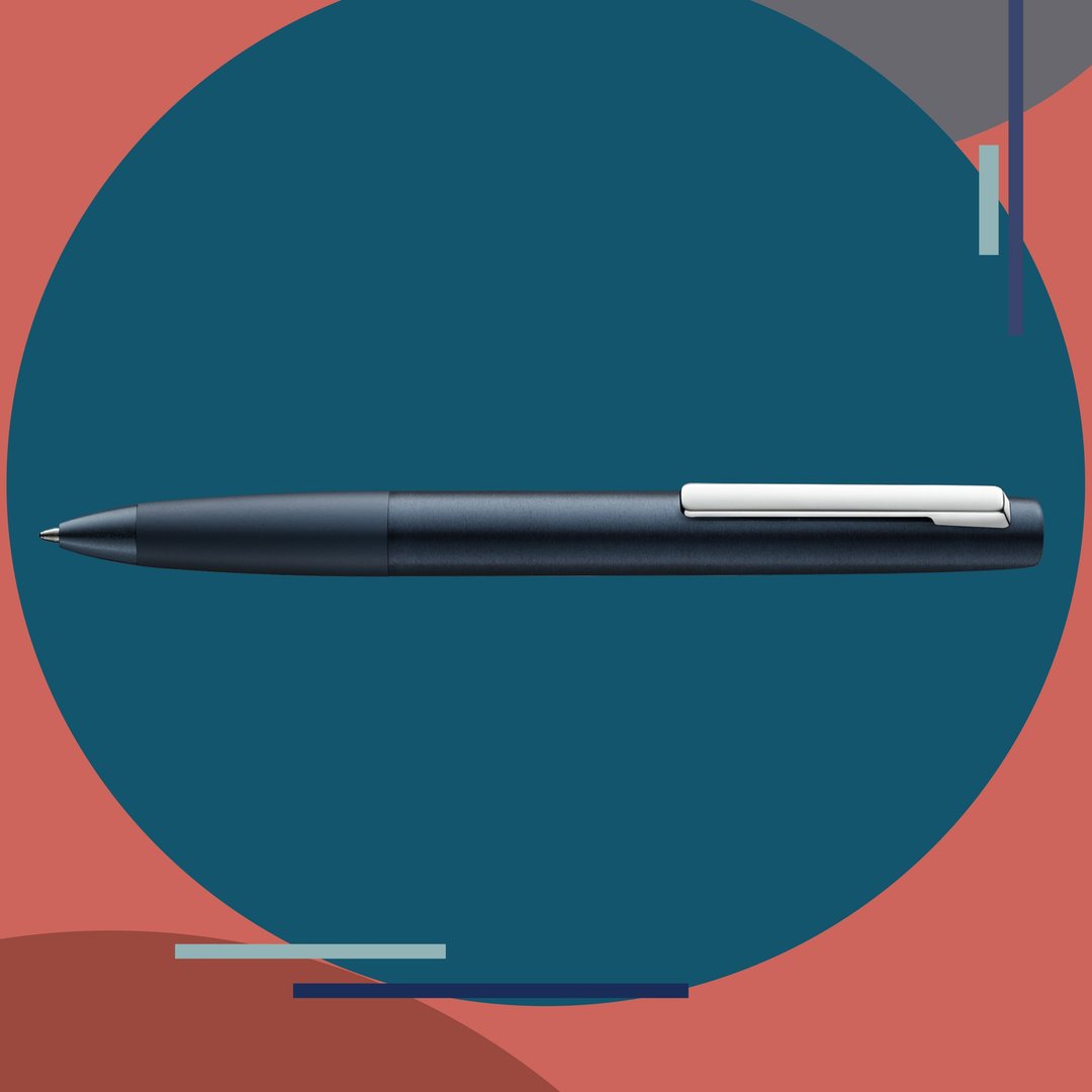 【雷雕免费刻字】LAMY 原子笔礼盒 / aion 永恒系列  - 湛蓝 - 圆珠笔/中性笔 - 铝合金 蓝色