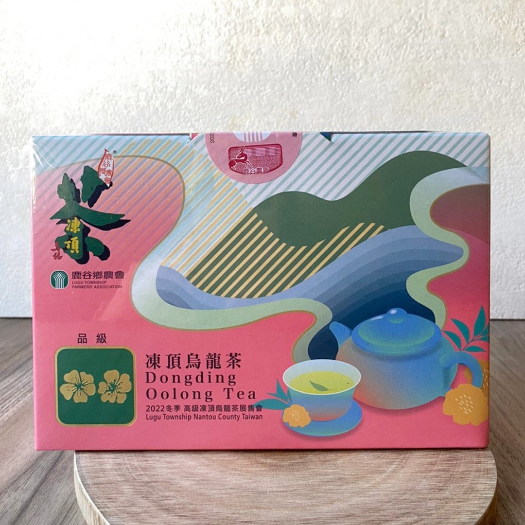鹿谷乡农会 2022冬季 高级冻顶乌龙茶 -二朵梅 (300克X2罐/盒) - 茶 - 其他材质 绿色