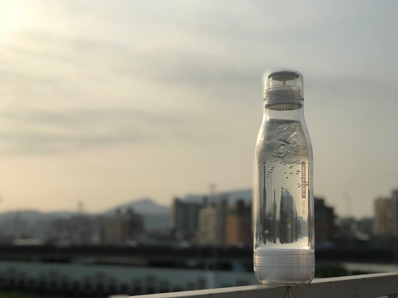 Driver │ 防撞玻璃水瓶 500ml－2件组 - 水瓶/水壶 - 玻璃 粉红色