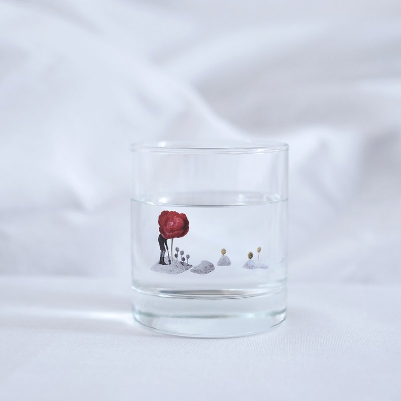 挖掘与种植 透明玻璃马克杯 - 茶具/茶杯 - 玻璃 透明