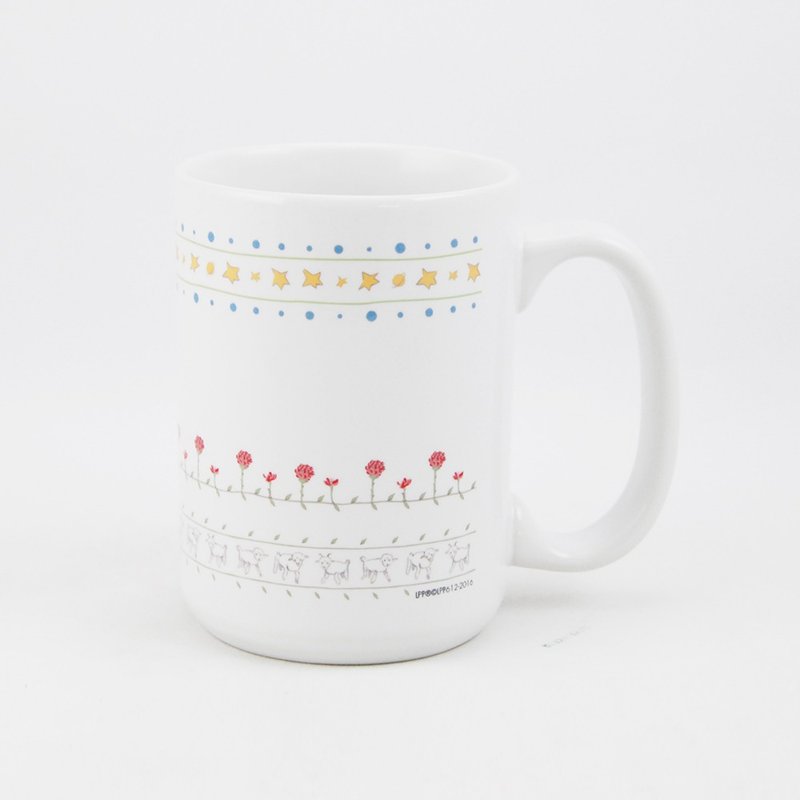 小王子经典版授权 - 牛奶杯：【小王子乐章】 - 咖啡杯/马克杯 - 瓷 多色