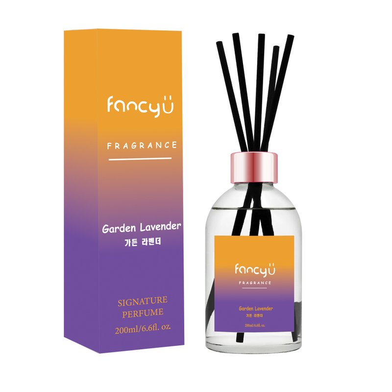 FANCY U渐层室内扩扩香瓶-薰衣草花园 Garden Lavender 200ml - 香薰/精油/线香 - 精油 多色