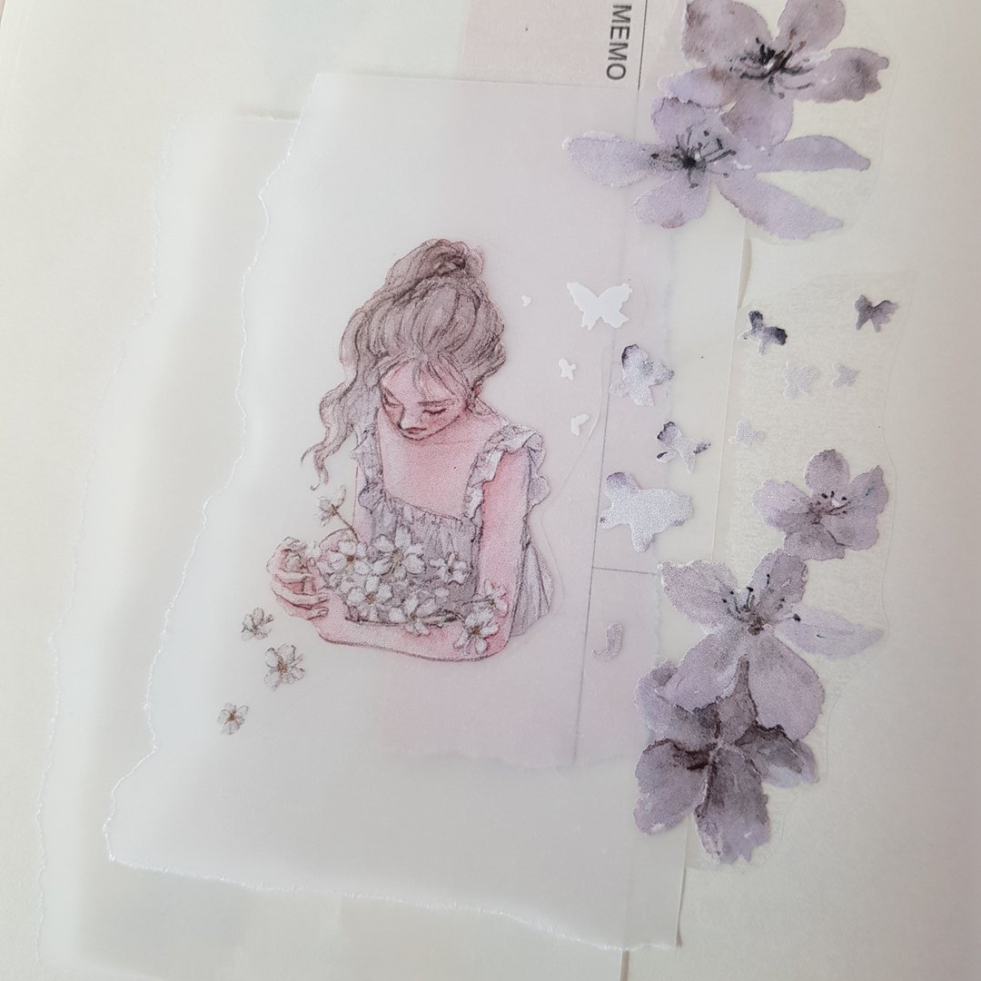 独自一人 - 纸胶带 - 塑料 