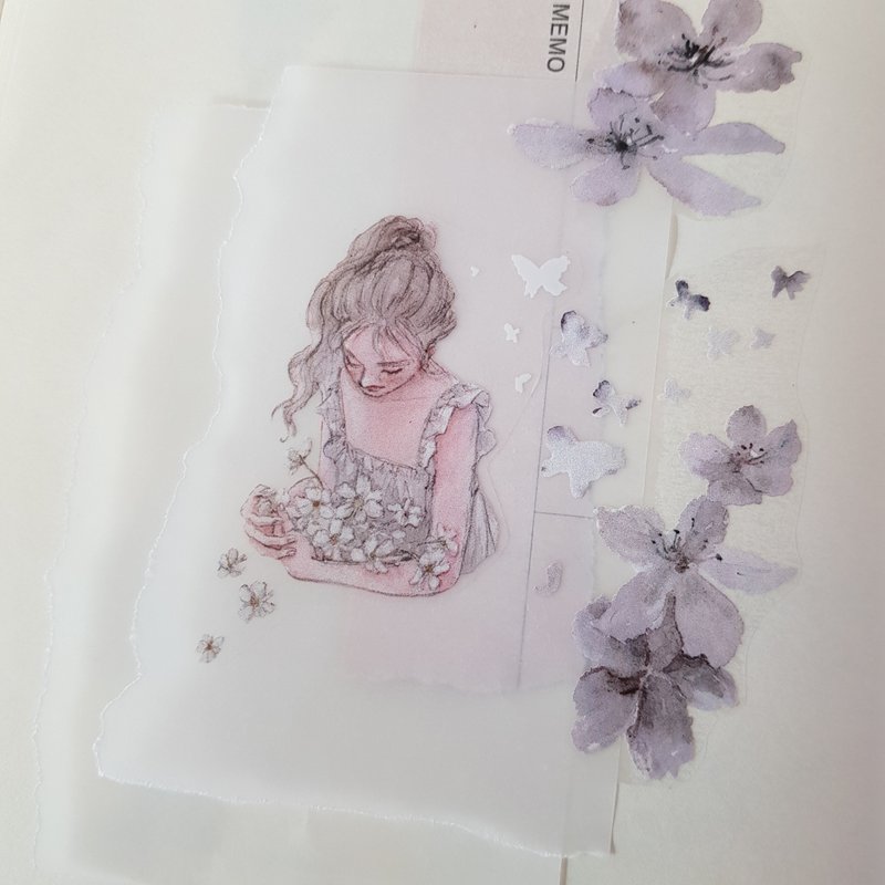 独自一人 - 纸胶带 - 塑料 