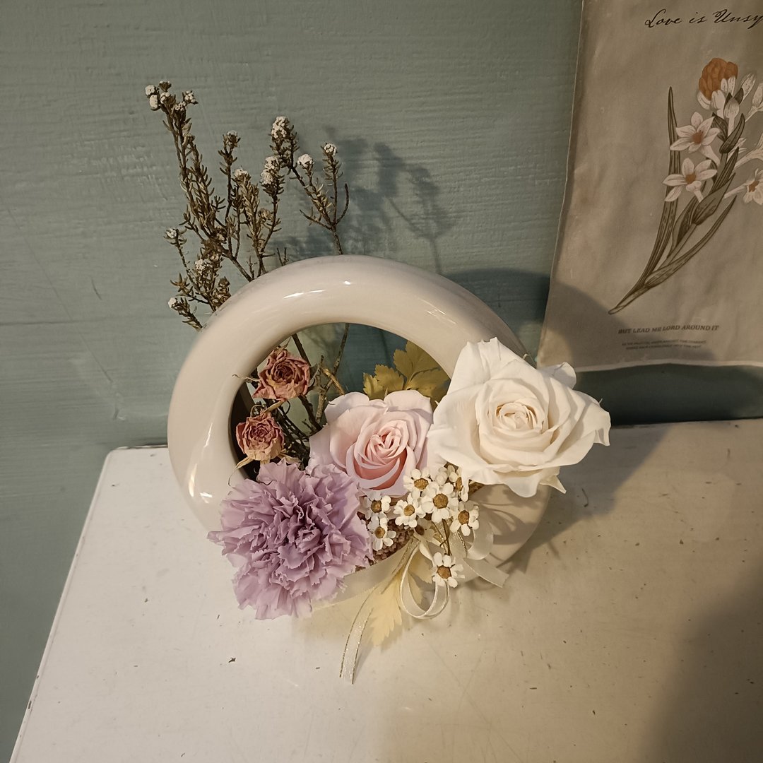 康乃馨花礼 - 干燥花/捧花 - 植物．花 