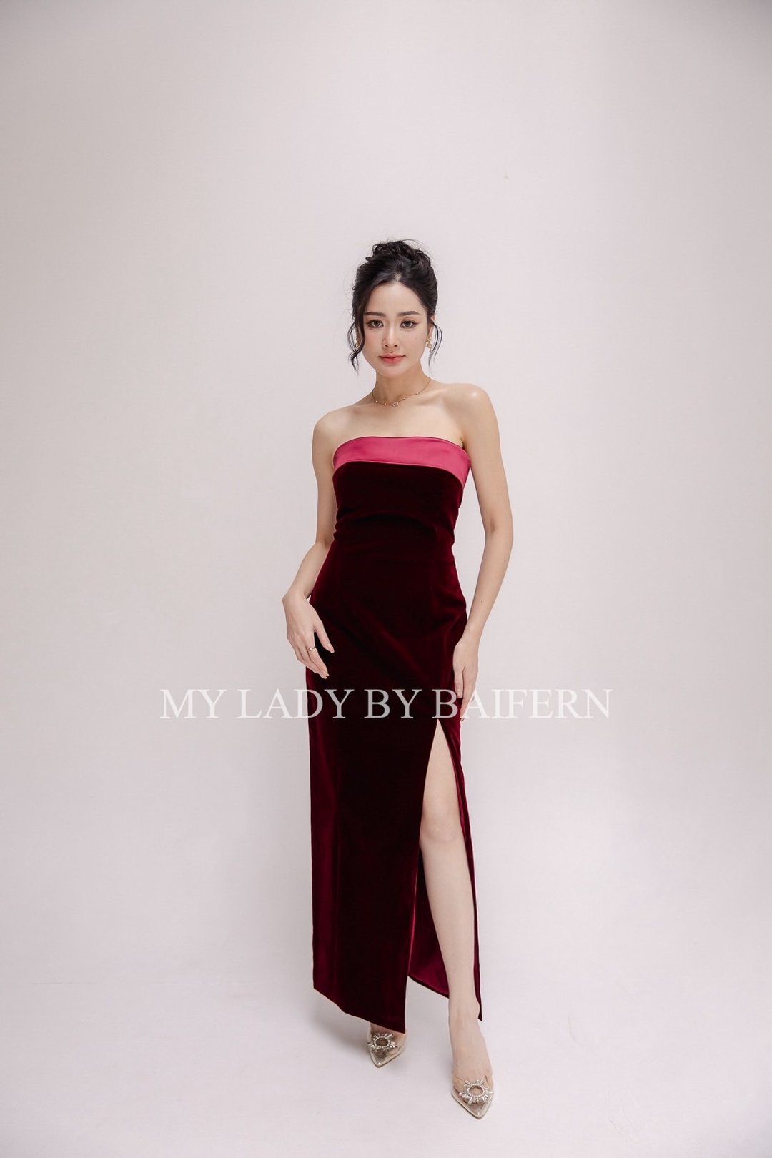 派对洋装 婚礼洋装 MY LADY BY BAIFERN - ML509 - 晚装/礼服 - 聚酯纤维 