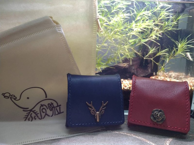 一日课程【泰皮啦-四四方方零钱包】皮革手作 - 皮件 - 真皮 