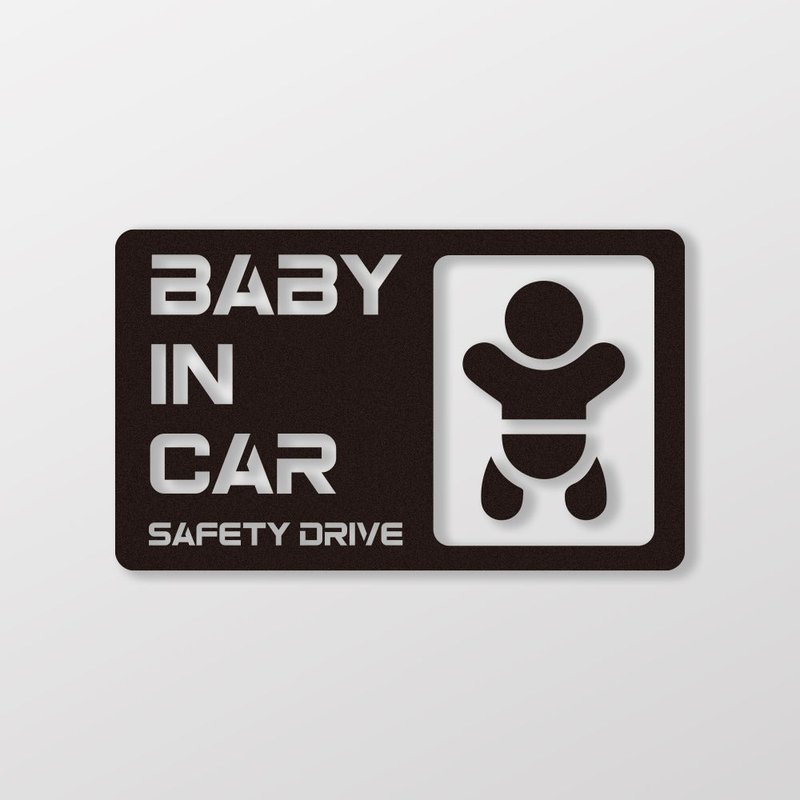 Baby In Car/C/车贴、贴纸 SunBrother孙氏兄弟 - 贴纸 - 防水材质 