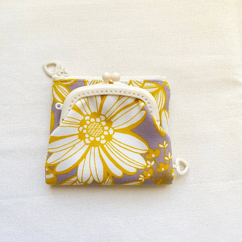 复古花园口金拉链2用包升级版3.0 - 皮夹/钱包 - 棉．麻 