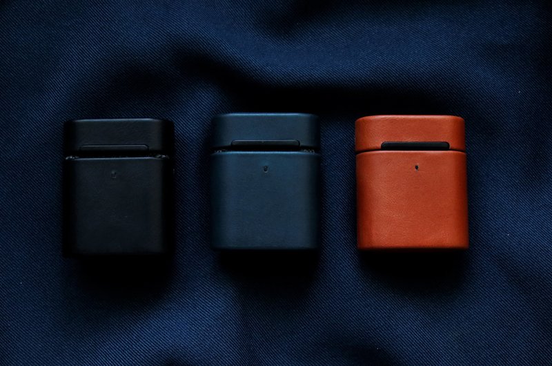 UNIC真皮Airpods一代/二代保护壳 / 皮革耳机保护套【可定制化】 - 耳机收纳 - 真皮 咖啡色