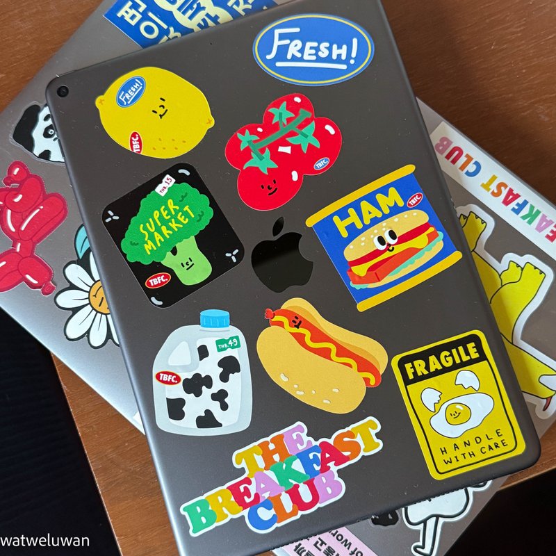 PVC材质｜笔记型电脑、iPad 分离式贴纸 - 贴纸 - 防水材质 