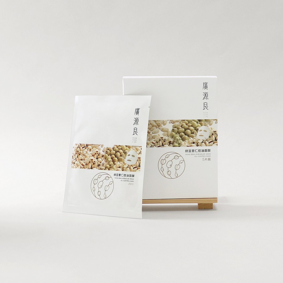 【广源良】绿豆薏仁控油面膜五入 - 面膜/冻膜 - 其他材质 绿色