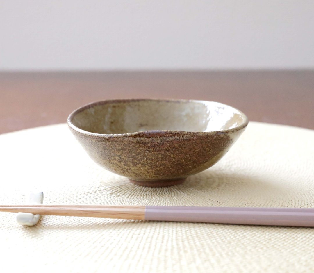 特价 / 草灰釉三叶小碗 - 碗 - 陶 咖啡色
