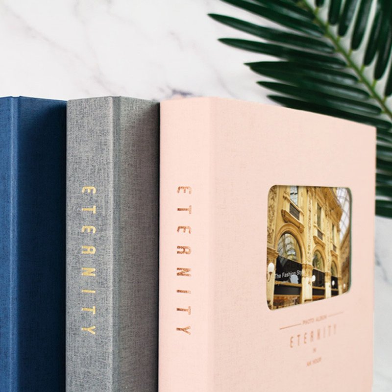 Chuyu 6K3孔加大相本/相册/相册/黑色内页/可收纳150枚4X6相片 - 相簿/相册 - 纸 多色