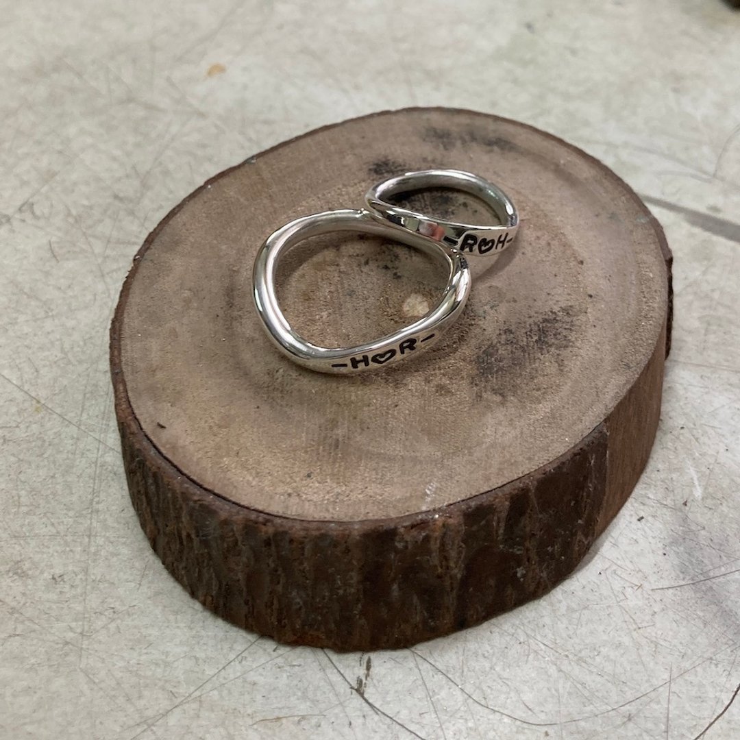 典雅纯银戒指/婚戒/下单2享85折对戒优惠,手作的诗台南金工体验 - 金工/饰品 - 纯银 
