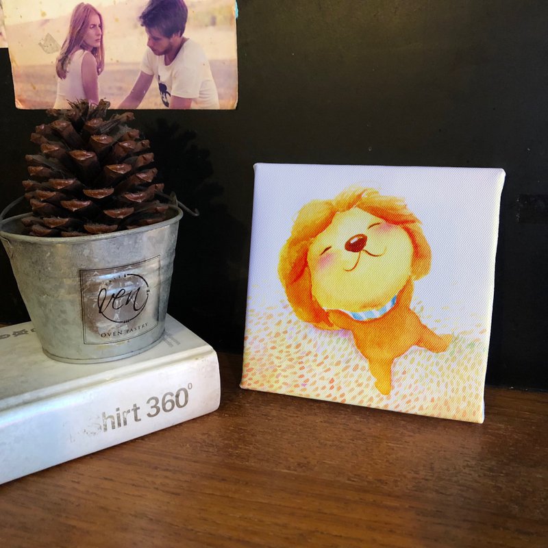 一首狮 无框画 复制画 壁饰 摆饰 狮子 - 墙贴/壁贴 - 防水材质 