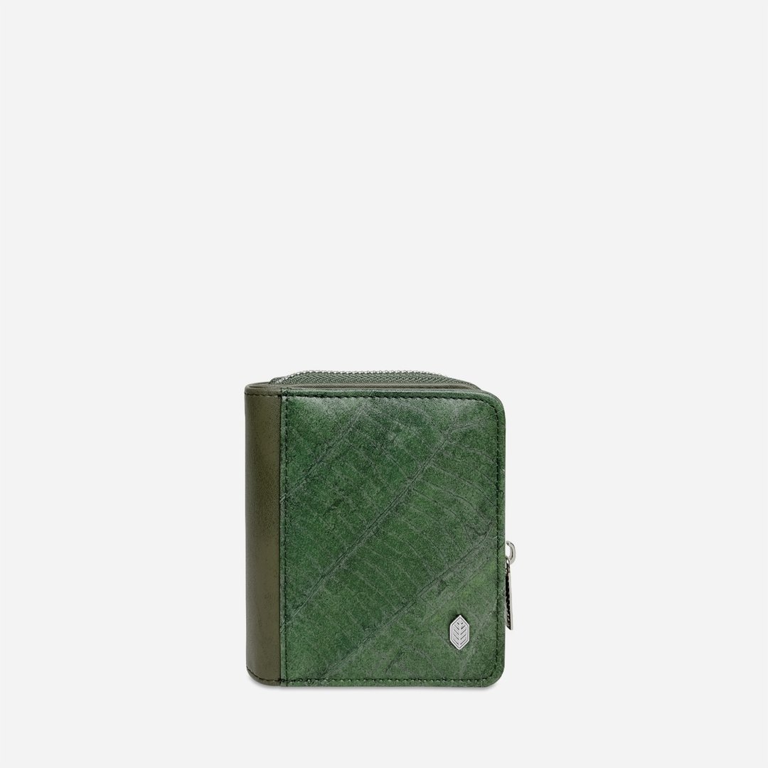 女士钱包, 绿(Compact Zip Wallet) 钱包 军绿 - 皮夹/钱包 - 其他材质 绿色