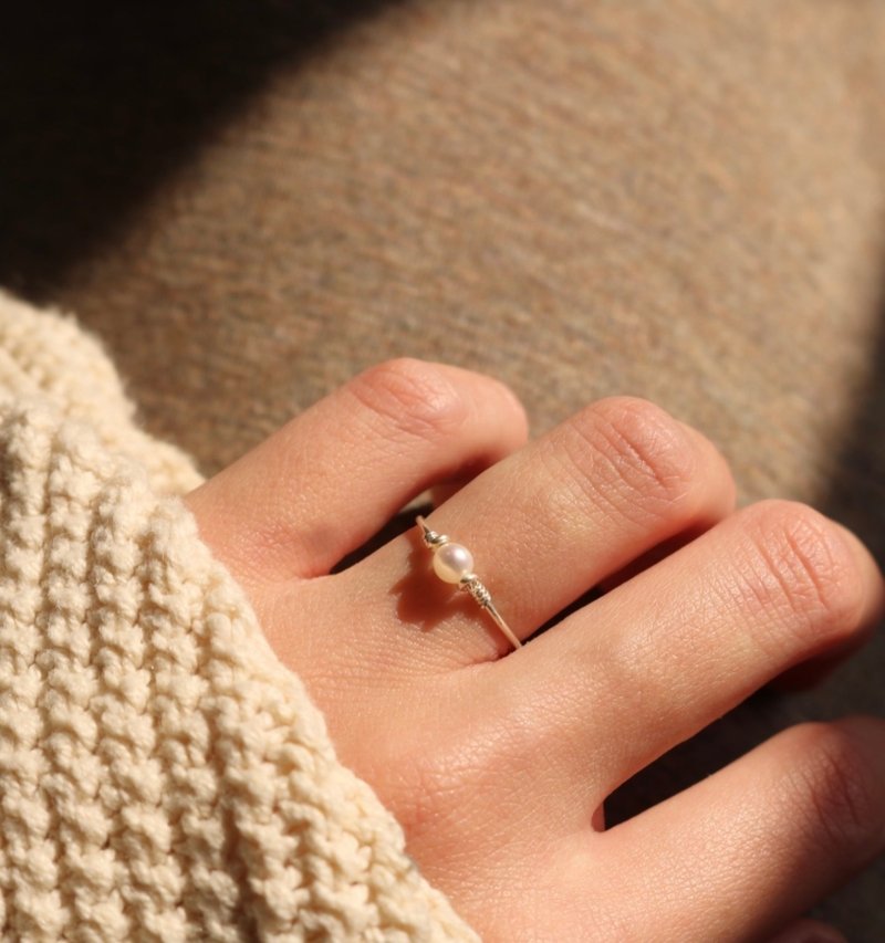 珍爱每一天 - 戒指 - 半宝石 银色