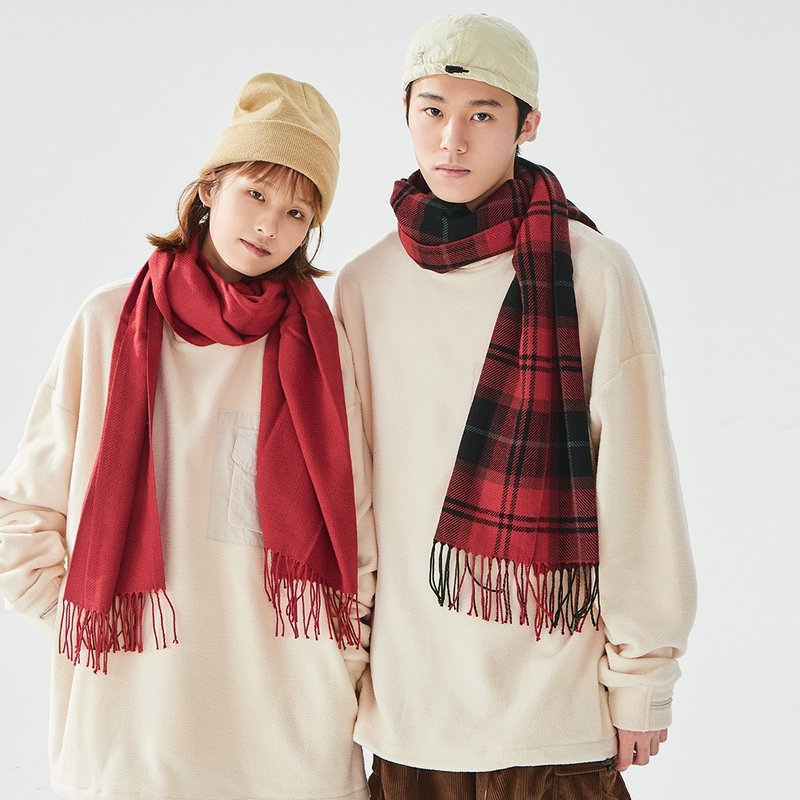 TopBasics 日系拼接口袋摇粒绒高领毛衣 - 男装针织衫/毛衣 - 棉．麻 卡其色