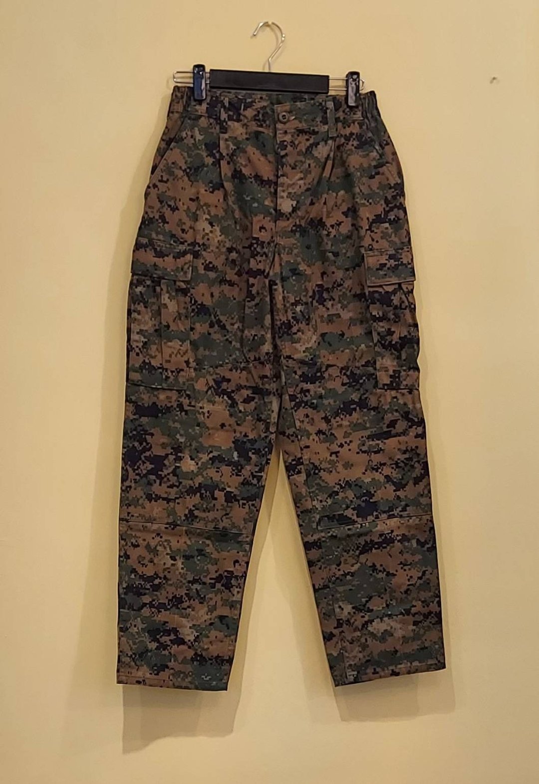 美军公发USMC 海军陆战队 MARPAT 丛林数位迷彩野战军用长裤A款 - 男士长裤 - 棉．麻 