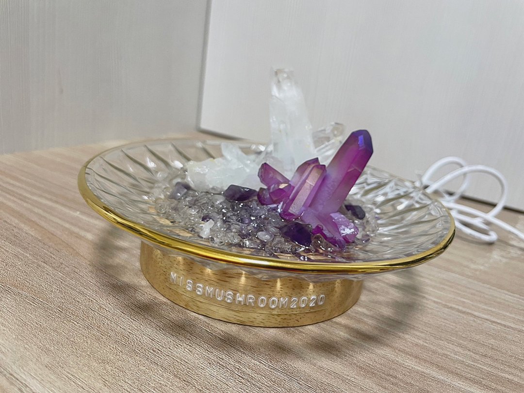 订制 | 水光系列小明灯 | 水晶 | 居家灯饰 - 摆饰 - 水晶 紫色