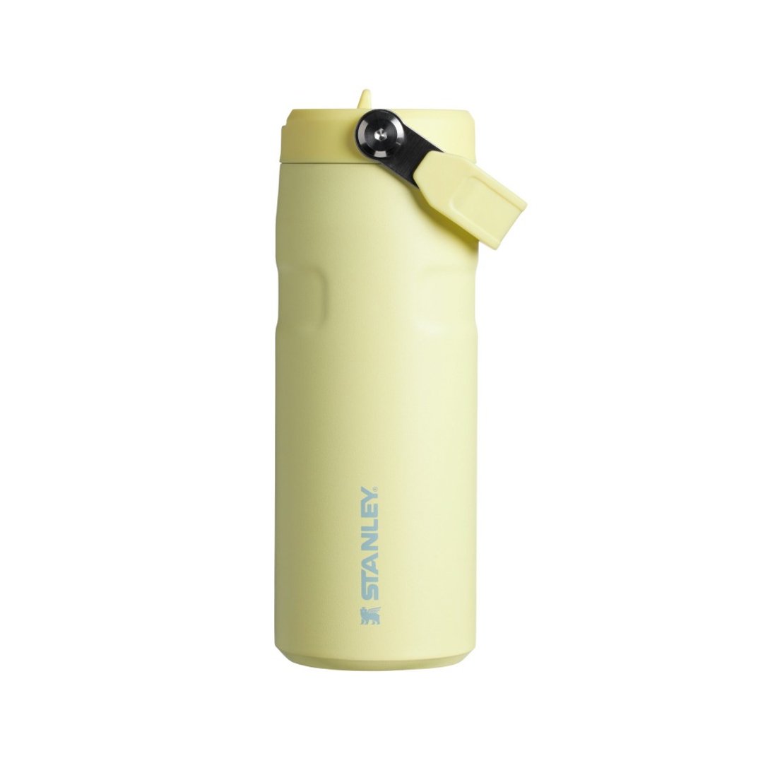 STANLEY轻重力系列 IceFlow Aerolight 折叠吸管杯 0.47L /莱姆黄 - 保温瓶/保温杯 - 不锈钢 黄色