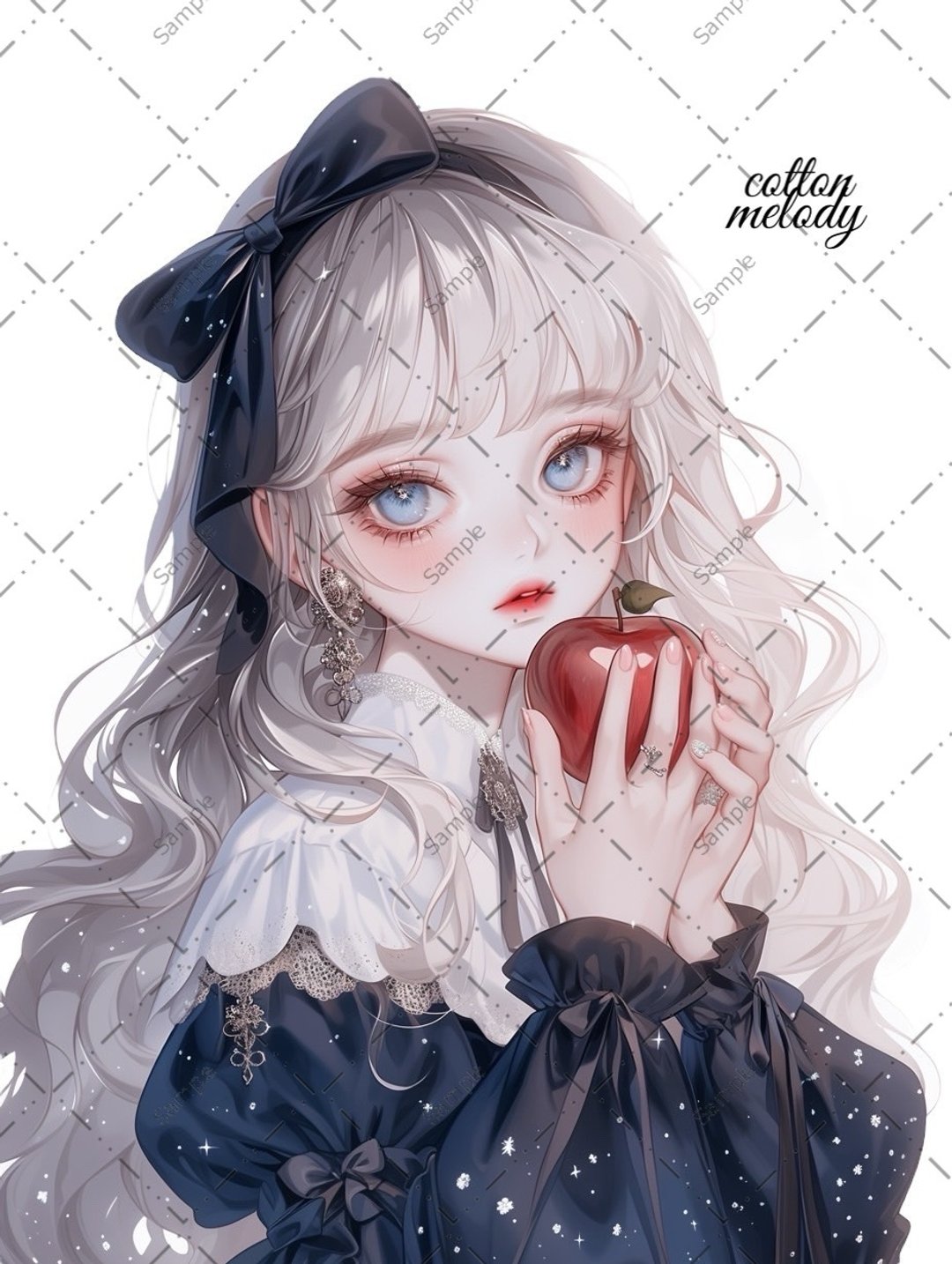 原创贴纸 no.1499 人物贴纸 原创贴纸 女孩贴纸 原创人物贴纸 - 贴纸 - 纸 