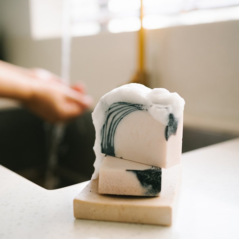 【24小时出货】英国 dook 顶级手工盐皂 - 草本海洋 (清新自然) - 肥皂/手工皂 - 其他材质 粉红色