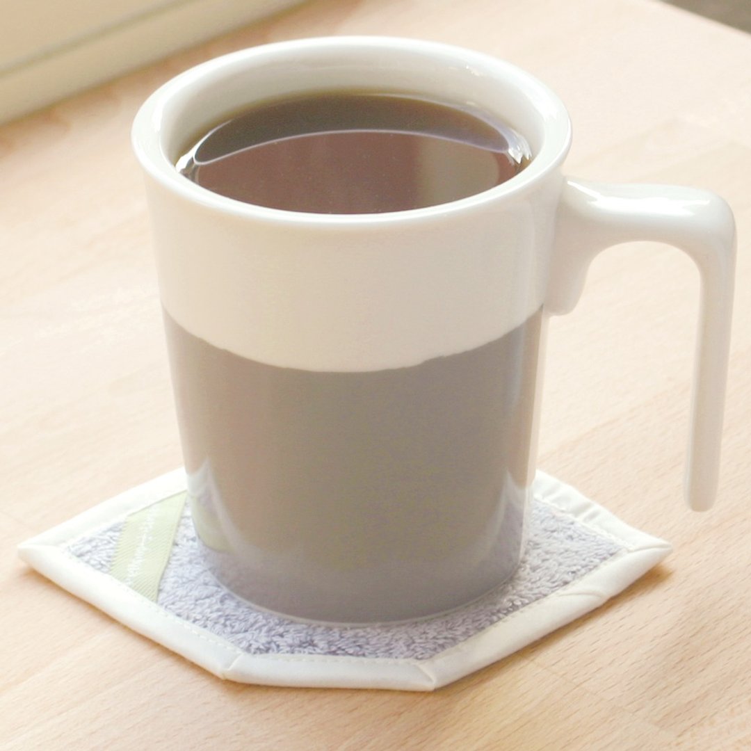 亲亲马克杯-蓝莓霜+杯垫 礼盒【办公必备】台湾精品/可加购盖 - 咖啡杯/马克杯 - 瓷 灰色
