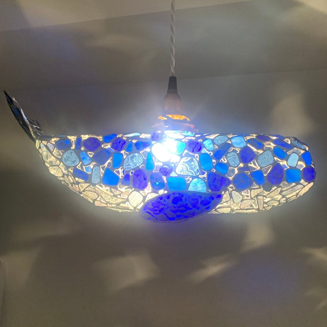 再贩：Jewel Night 大鲸鱼 Blue Heaven - 灯具/灯饰 - 玻璃 蓝色