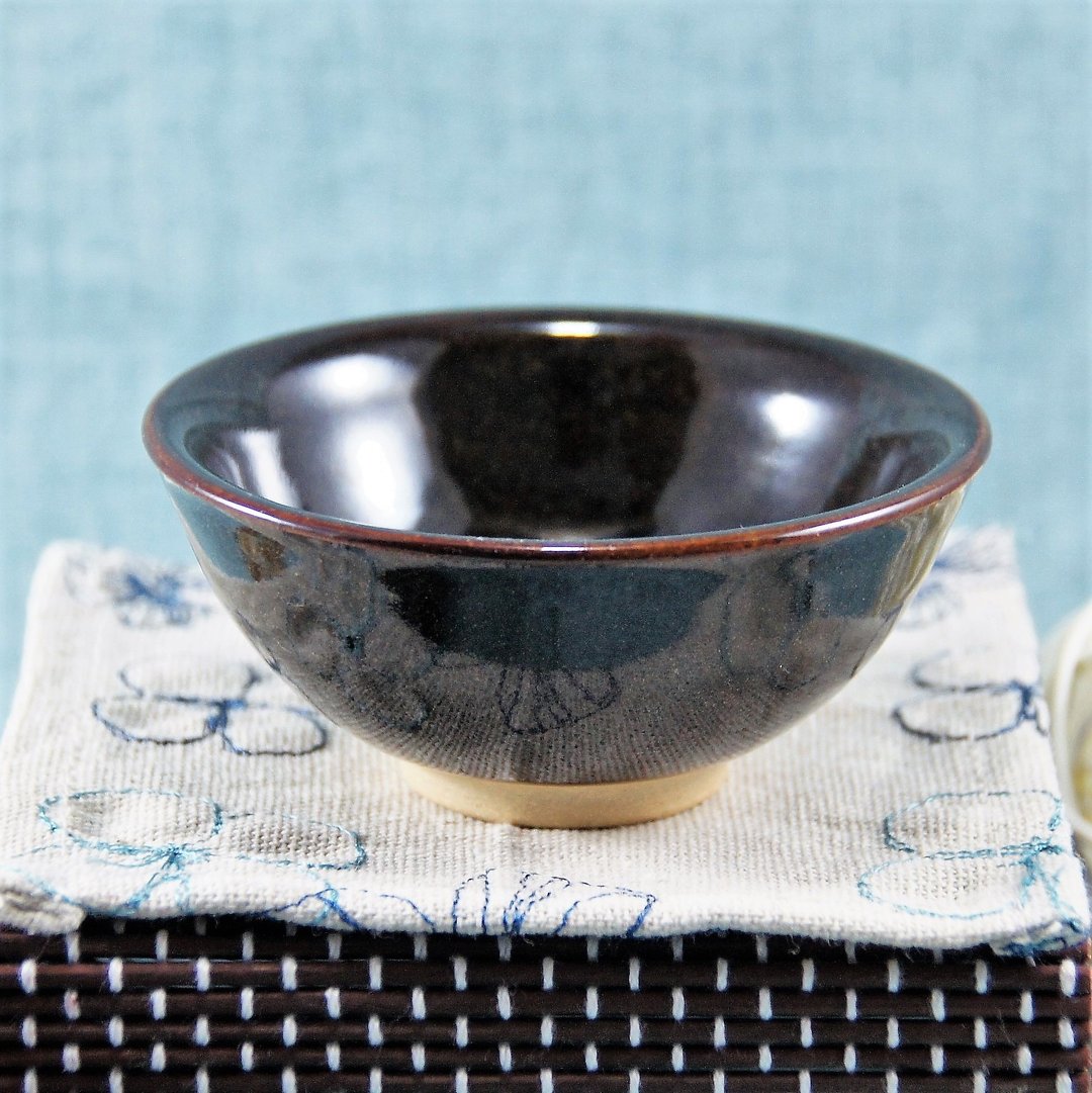 乌金釉茶杯 - 茶具/茶杯 - 陶 黑色