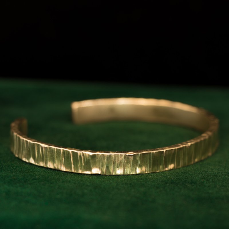 【soid Studio适品】黄铜手环-锤造 - 手链/手环 - 铜/黄铜 