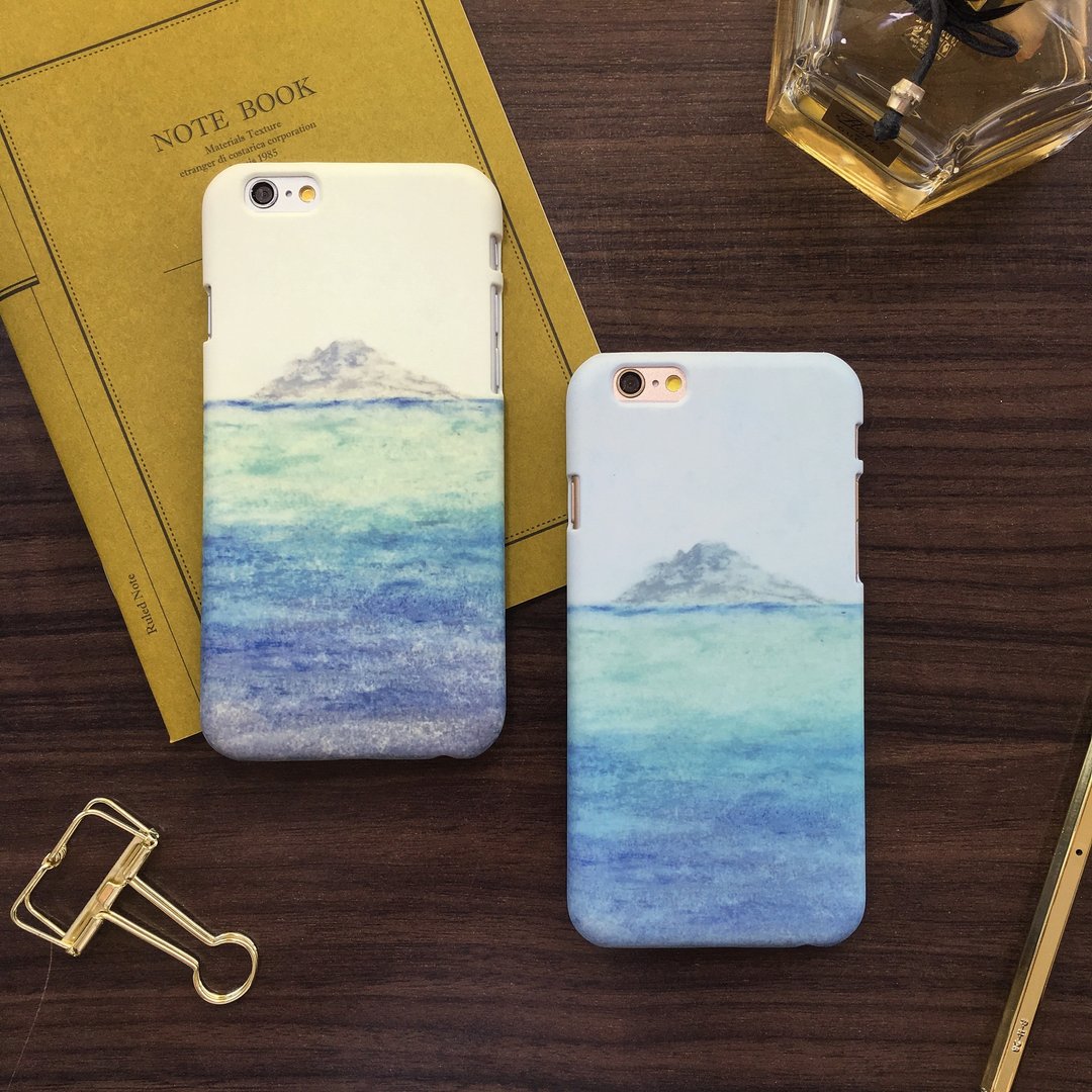 孤岛(组合)-手机壳 硬壳 iphone samsung sony htc zenfone oppo - 手机壳/手机套 - 塑料 灰色