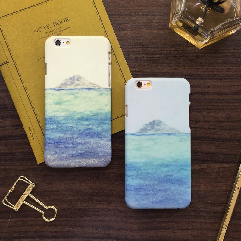 孤岛(组合)-手机壳 硬壳 iphone samsung sony htc zenfone oppo - 手机壳/手机套 - 塑料 灰色