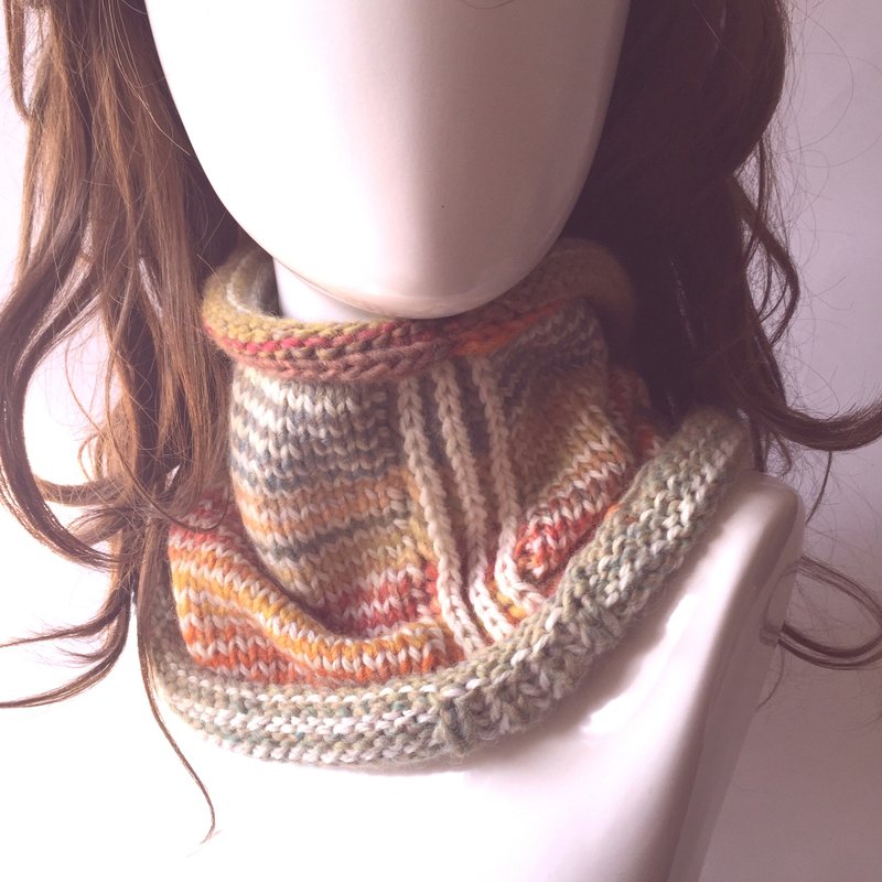 时间不是良药保暖编织脖围/编织围脖/毛线围巾［彩虹色系］〖跳房子疯手作〗 - 其他 - 其他材质 多色