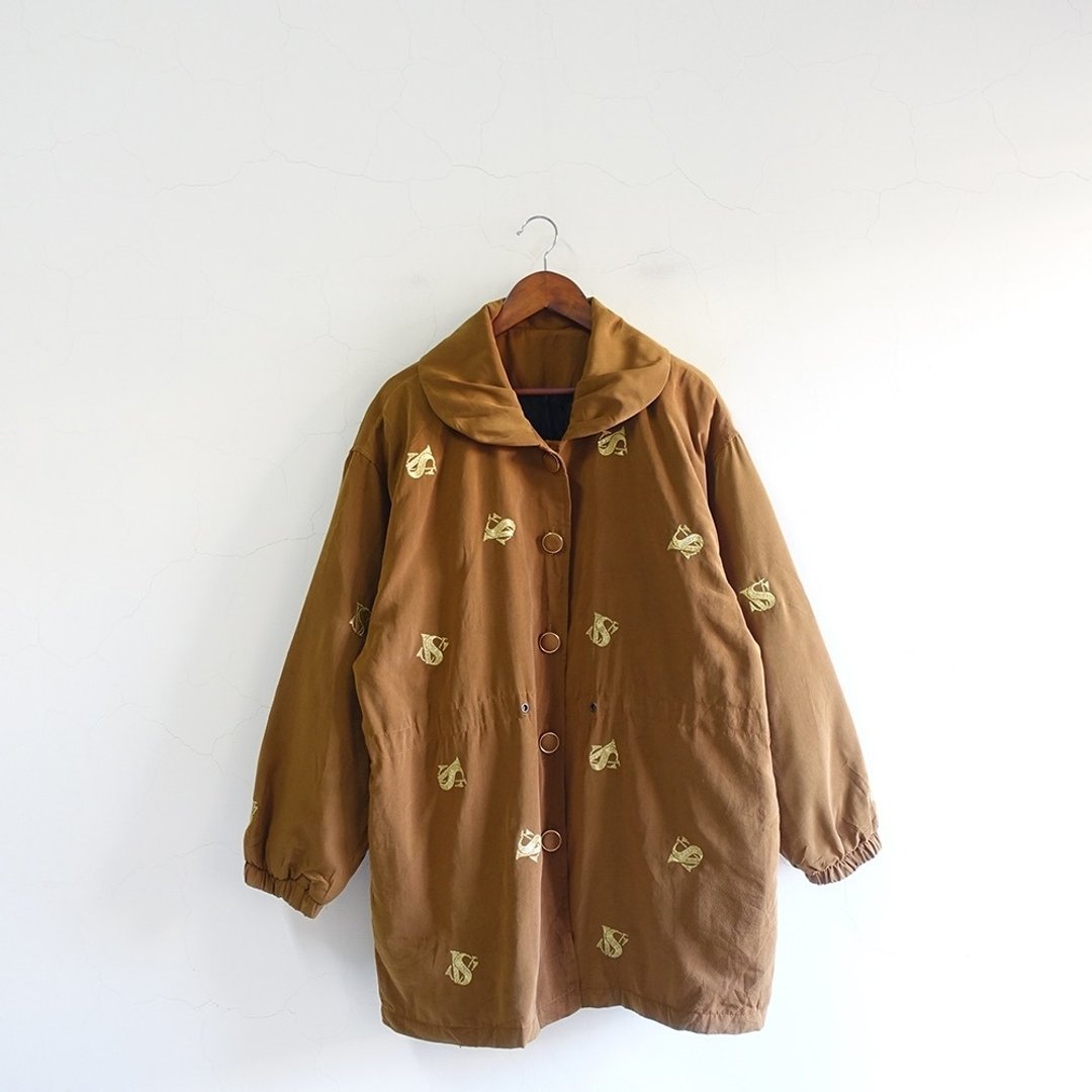 │Slowly│ 刺绣/古着外套 │vintage.复古.文艺 - 女装休闲/机能外套 - 聚酯纤维 多色