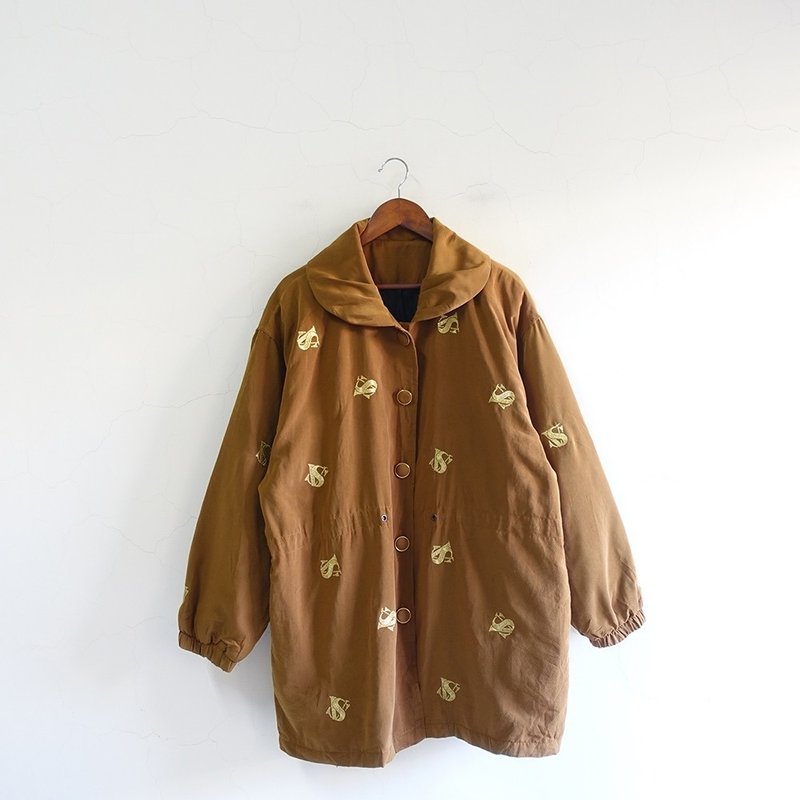 │Slowly│ 刺绣/古着外套 │vintage.复古.文艺 - 女装休闲/机能外套 - 聚酯纤维 多色