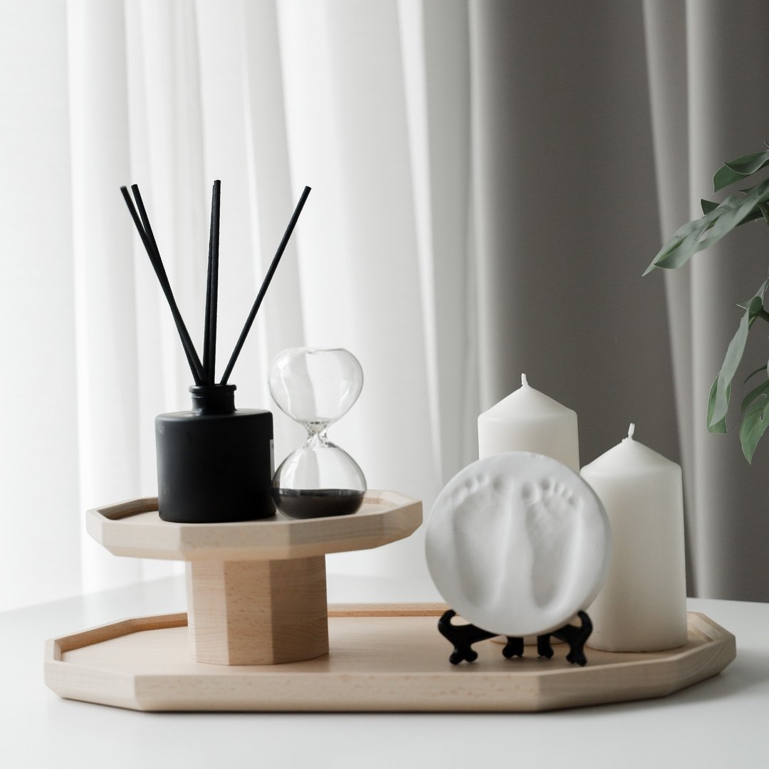 24H 快速出货 | Pana Objects 暖木双层托盘组 - 置物架/篮子 - 木头 咖啡色