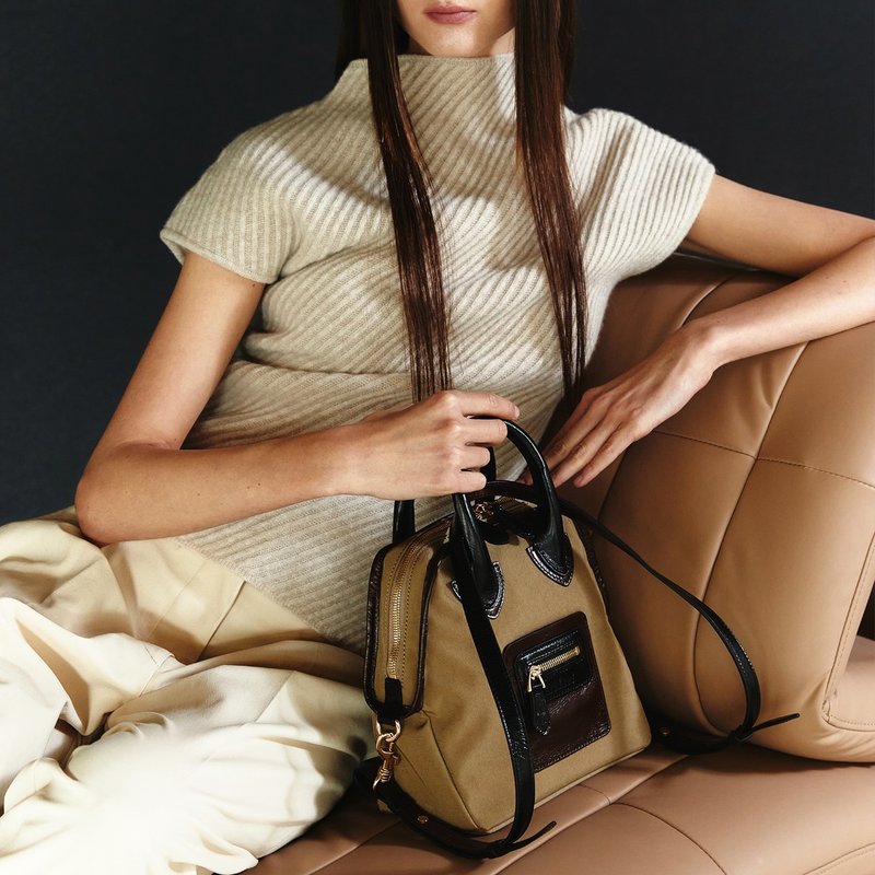 Play Maple 三用托特包 (HD 尼龙 + 意大利牛皮) - 手提包/手提袋 - 其他材质 多色