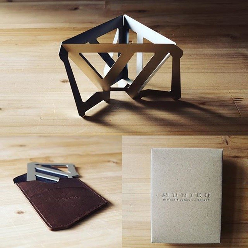 MUNIEQ TD01SL 便携式滤泡咖啡架 - 咖啡杯/马克杯 - 其他金属 