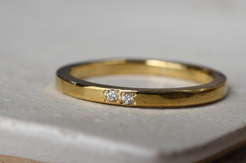 古色星辰 钻石 - 戒指 - 其他金属 金色