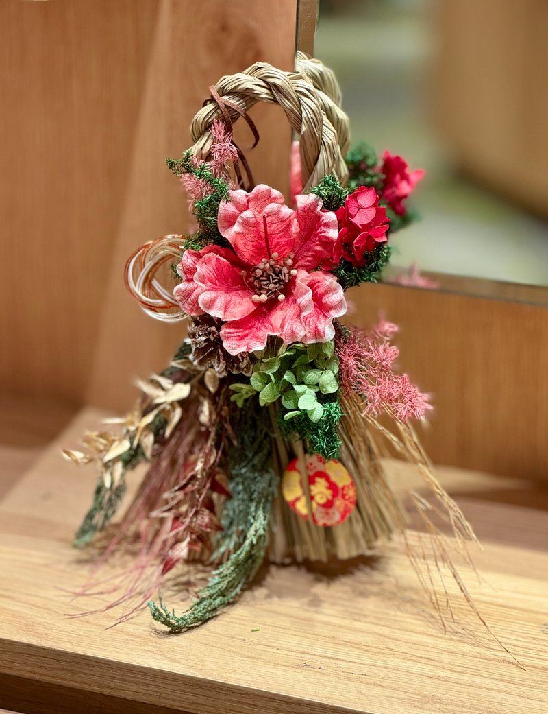 2026新品/全台独家/木兰花注连绳/日式注连绳/香氛注连绳 - 干燥花/捧花 - 植物．花 