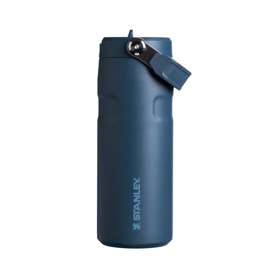 STANLEY轻重力系列 IceFlow Aerolight 折叠吸管杯 0.47L /海军蓝 - 保温瓶/保温杯 - 不锈钢 蓝色