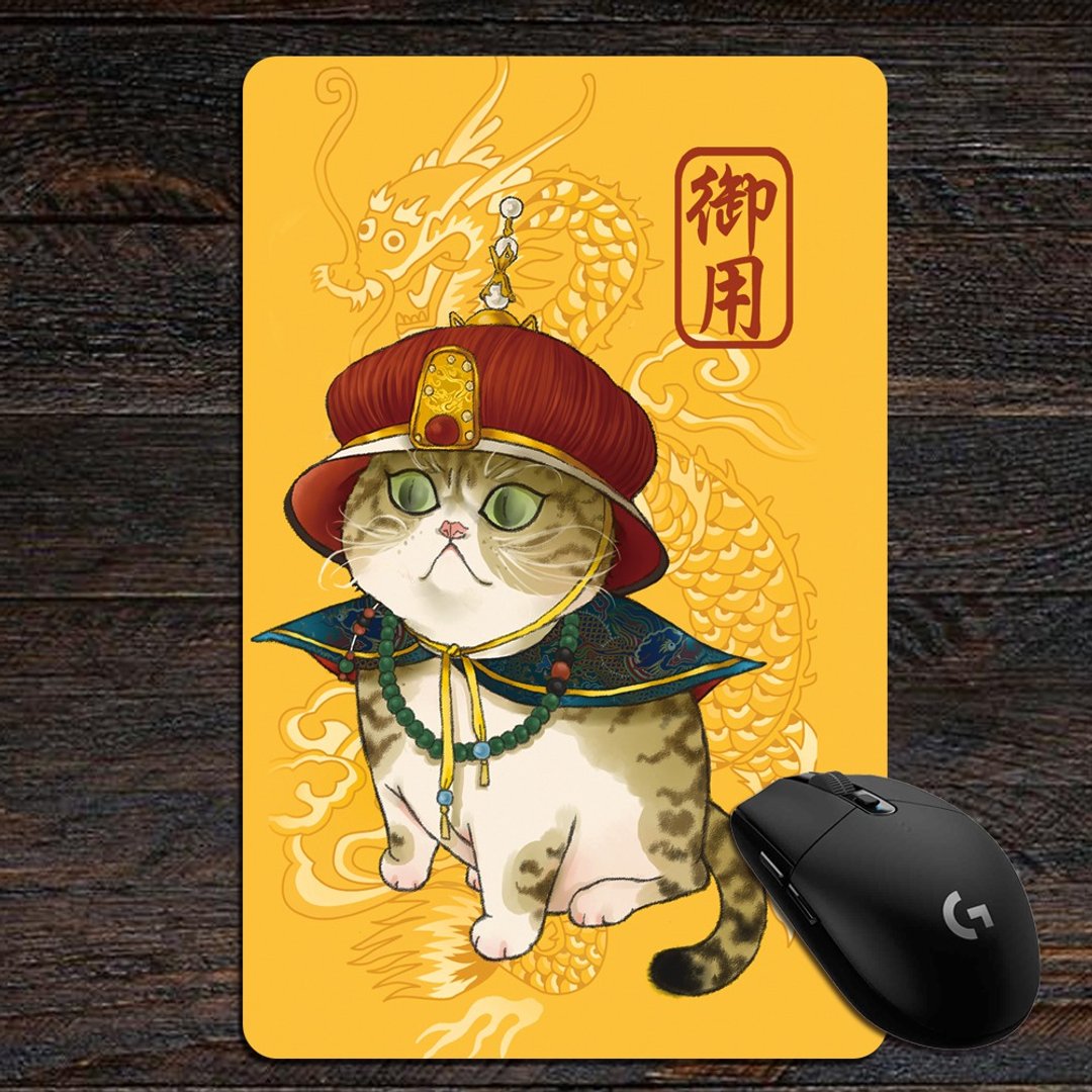 三猫小铺~御用鼠标垫 - 鼠标垫 - 聚酯纤维 多色