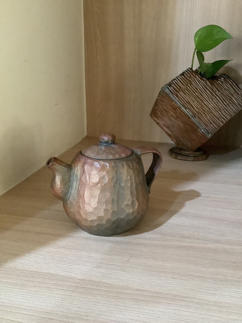 手作柴烧壶 - 茶具/茶杯 - 陶 