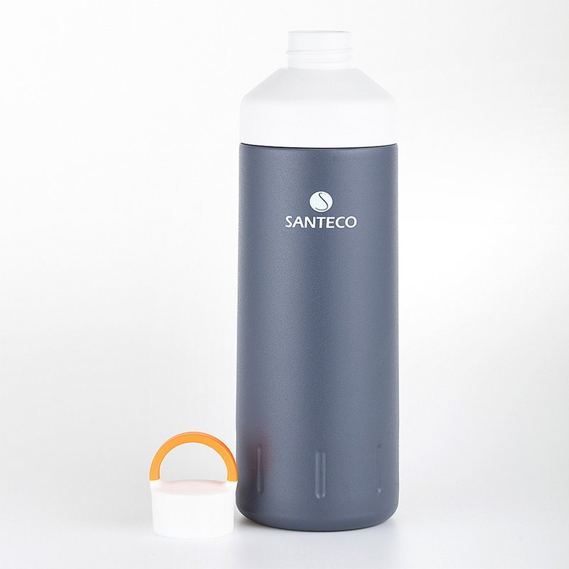 法国Santeco Ocean 保温瓶 590ml(暴风灰) - 保温瓶/保温杯 - 其他材质 灰色