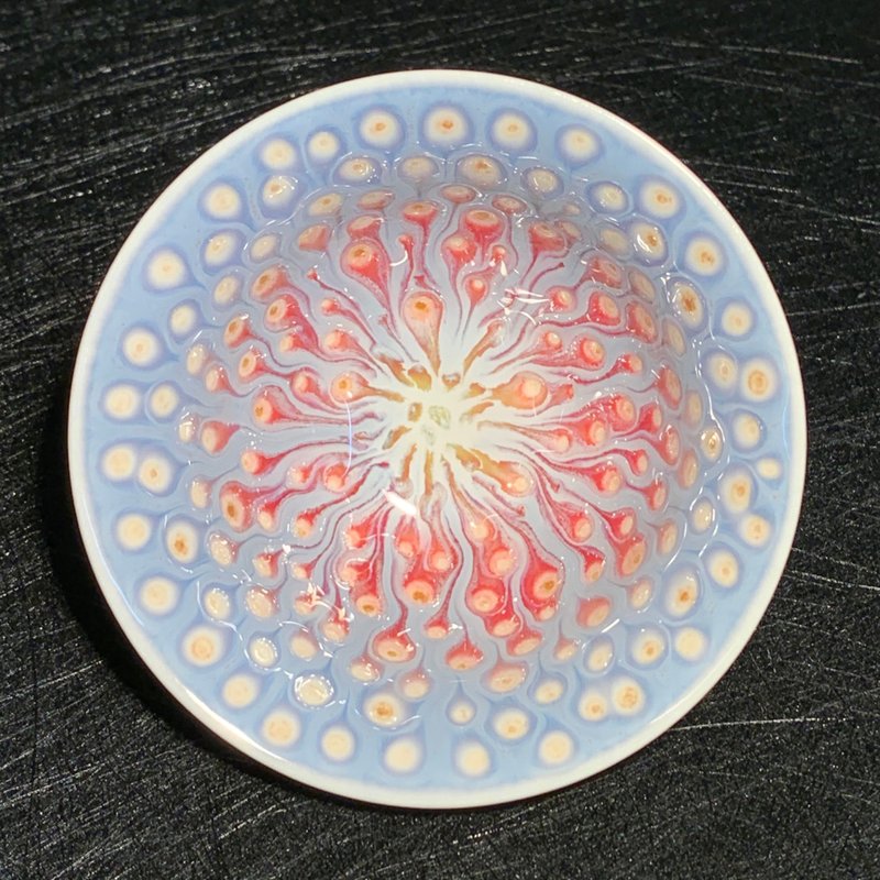 孔雀开屏 饮杯茶杯 / 满杯90ml / 邱毓宁 / PD04 - 茶具/茶杯 - 瓷 多色